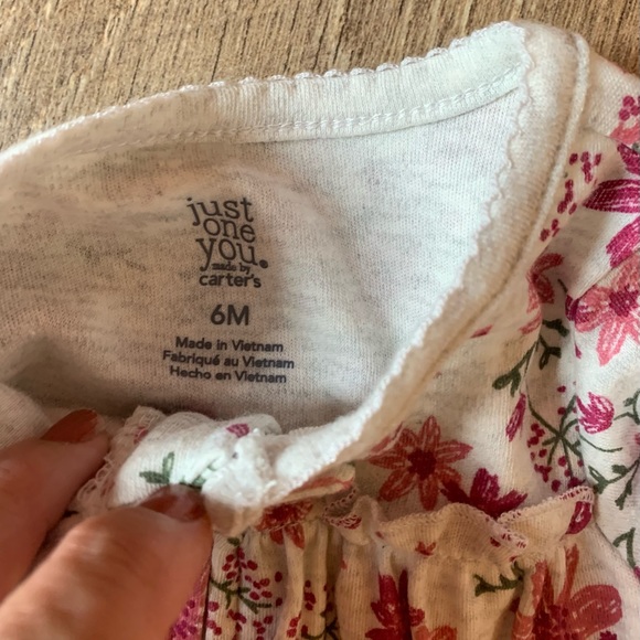 Two NWT Carter’s Just One You Sz 6 Mo. & 6-9 Mo. Sleepers - Picture 8 of 8